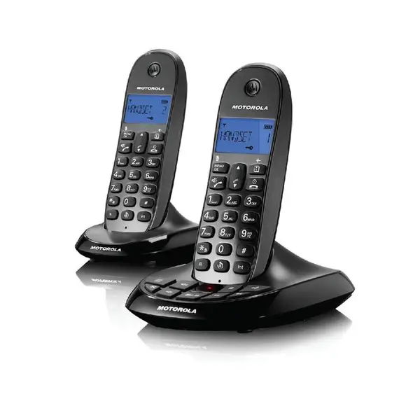 تلفن بیسیم دوگوشی موتورولا مدل سی 1212 Motorola C1212 Twin-Set Cordless Telephone