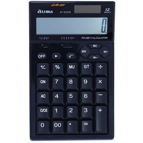 ماشین حساب رومیزی 12 رقمی مدل AT-2253B آتیما ATIMA