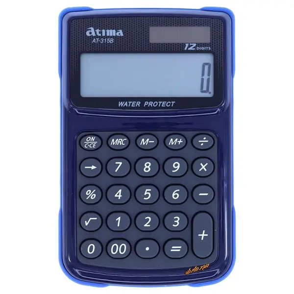 ماشین حساب جیبی 12 رقمی مدل AT-315B آتیما ATIMA