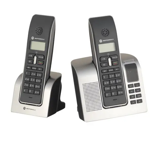 تلفن بیسیم موتورولا مدل سی دی 212 Motorola CD212 Twin-Set Cordless Telephone - 3