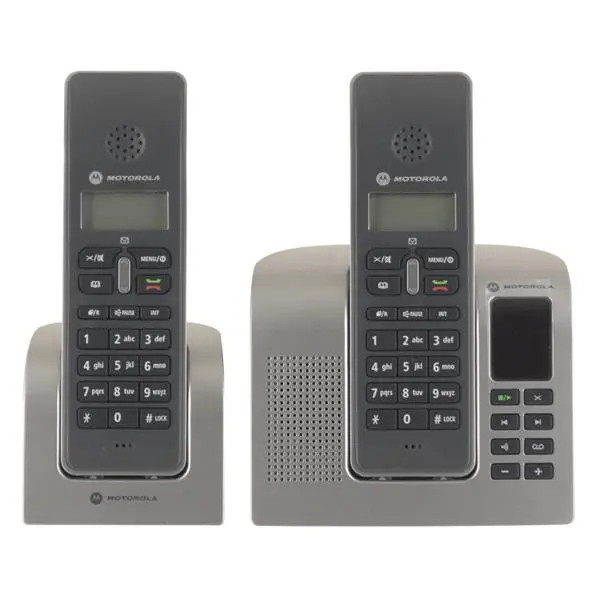 تلفن بیسیم موتورولا مدل سی دی 212 Motorola CD212 Twin-Set Cordless Telephone - 4