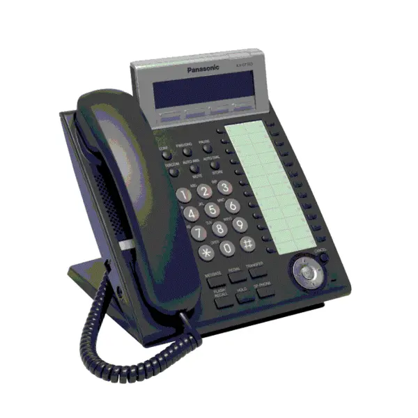 تلفن پاناسونیک مدل دی تی 333 Panasonic KX-DT333 Corded Telephone - 2