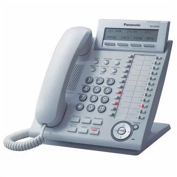 تلفن پاناسونیک مدل دی تی 333 Panasonic KX-DT333 Corded Telephone - 5