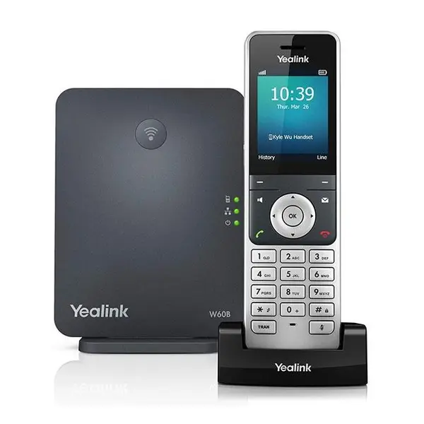 تلفن تحت شبکه بی سیم یالینک مدل دبلیو 60 پی Yealink W60P Wireless IP Phone - 3