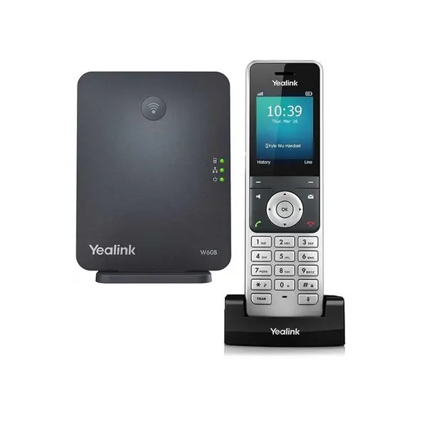 تلفن تحت شبکه بی سیم یالینک مدل دبلیو 60 پی Yealink W60P Wireless IP Phone - 2