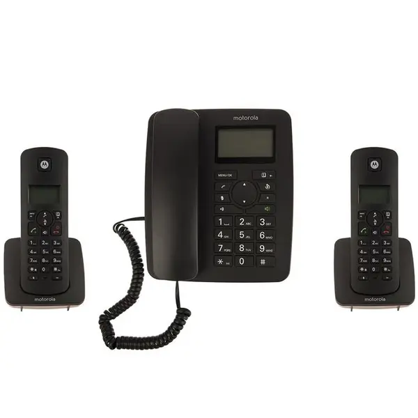 تلفن بی سیم موتورولا مدل C4201H Combo Motorola C4201H Combo Wireless Phone - 3