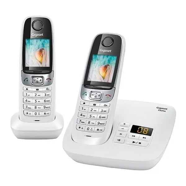گوشی تلفن بی سیم گیگاست مدل C620A Duo Gigaset C620A Duo Cordless Telephone