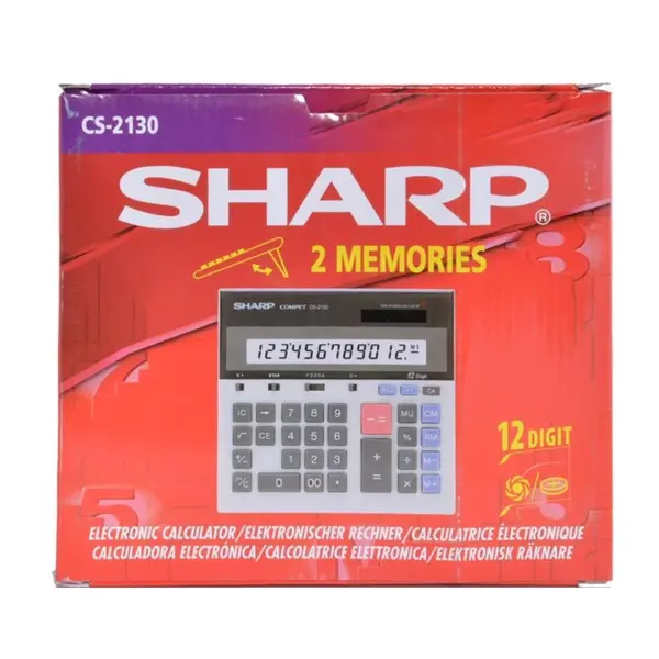 ماشین حساب شارپ CS-2130 Sharp CS-2130 Calculator