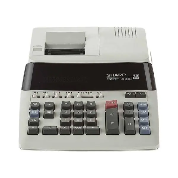 ماشین حساب شارپ مدل CS-2635A Sharp CS-2635A Calculator