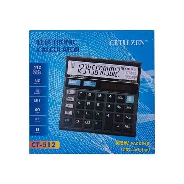 ماشین حساب سیتی زن CT512