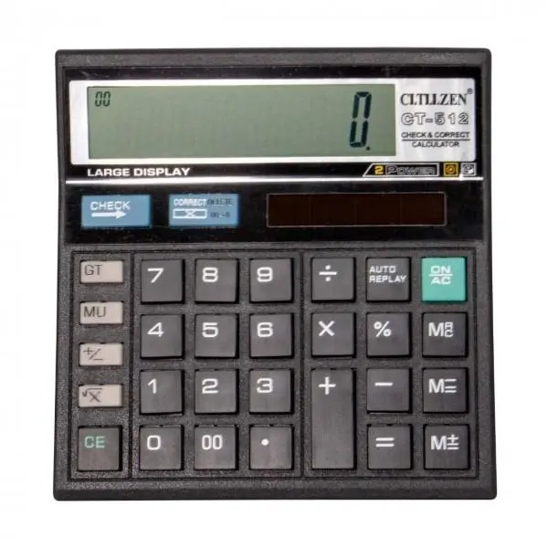 ماشین حساب سیتی زن CT512