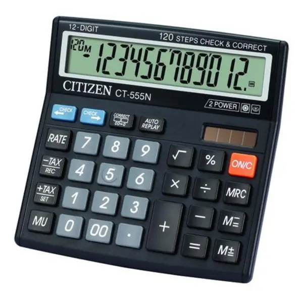 ماشین حساب سیتیزن مدل CT-555N Citizen CT-555N Calculator