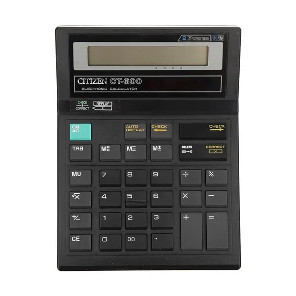 ماشین حساب سیتیزن مدل CT-600 Citizen CT-600 Calculator - 3