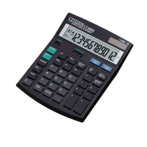 ماشین حساب سیتیزن مدل CT-666N Citizen CT-666N Calculator