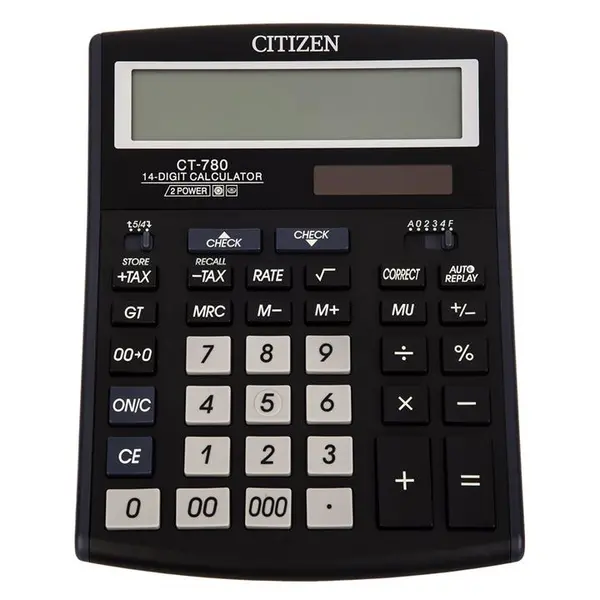 ماشین حساب سیتیزن مدل CT-780 Citizen CT-780 Calculator - 5