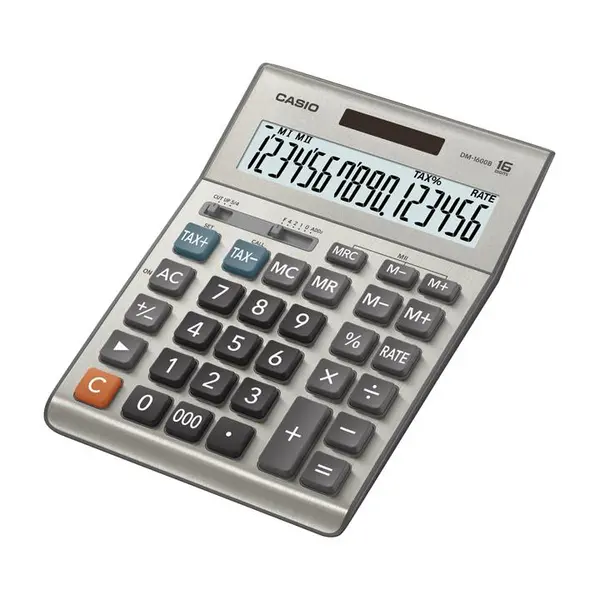 ماشین حساب کاسیو مدل DM-1600B Casio DM-1600B Calculator - 2