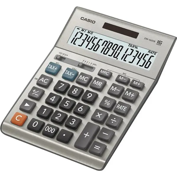 ماشین حساب کاسیو مدل DM-1600B Casio DM-1600B Calculator - 5
