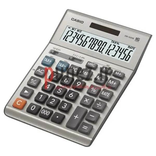 ماشین حساب کاسیو مدل DM-1600B Casio DM-1600B Calculator - 4