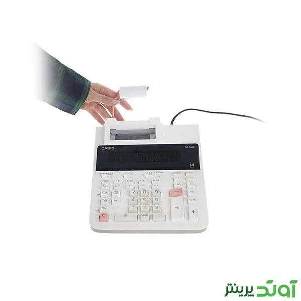 ماشین حساب کاسیو مدل DR-140R Casio DR-140R Calculator - 2
