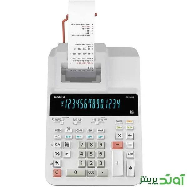 ماشین حساب کاسیو مدل DR-140R Casio DR-140R Calculator - 3