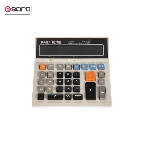 ماشین حساب پارس حساب مدل DS-206L Pars Hesab DS-206L Calculator