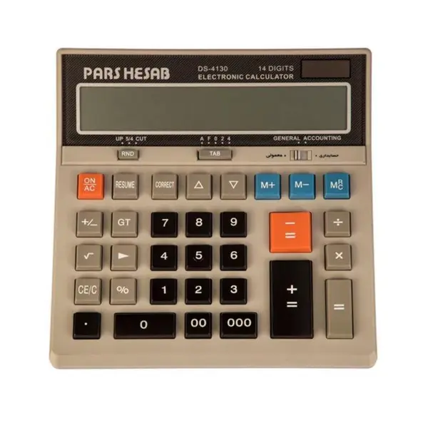 ماشین حساب پارس حساب مدل DS-4130 Pars Hesab DS-4130 Calculator