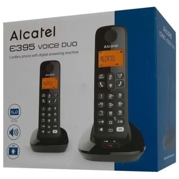 تلفن ۲ گوشی آلکاتل مدل E395 VOICE DUO