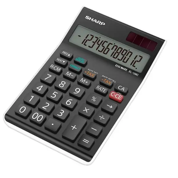 ماشین حساب شارپ مدل EL 128C SHARP EL 128C Calculator - 2