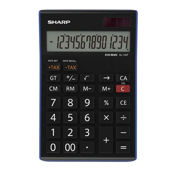 ماشین حساب شارپ مدل EL-145T BL SHARP EL-145T BL Calculator