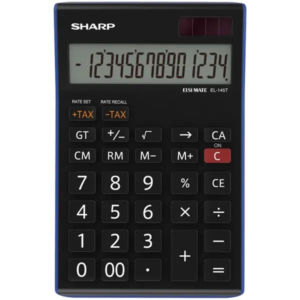 ماشین حساب شارپ مدل EL-145T BL SHARP EL-145T BL Calculator