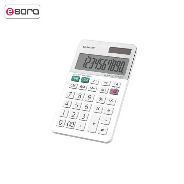 ماشین حساب شارپ مدل EL-377W Sharp EL-377W Calculator
