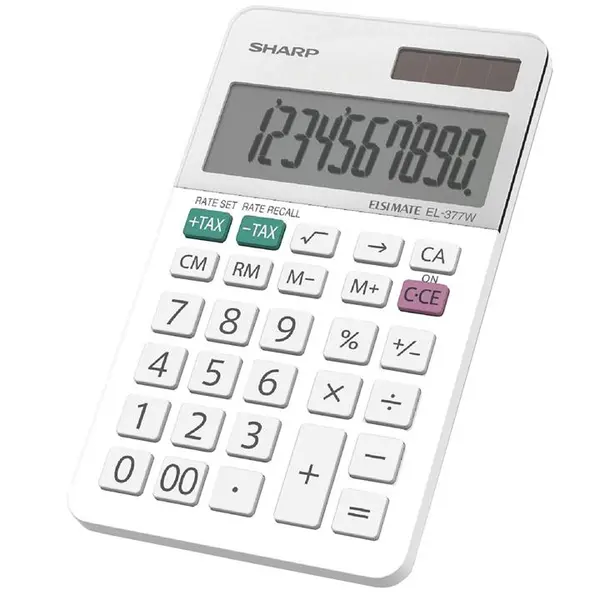ماشین حساب شارپ مدل EL-377W Sharp EL-377W Calculator