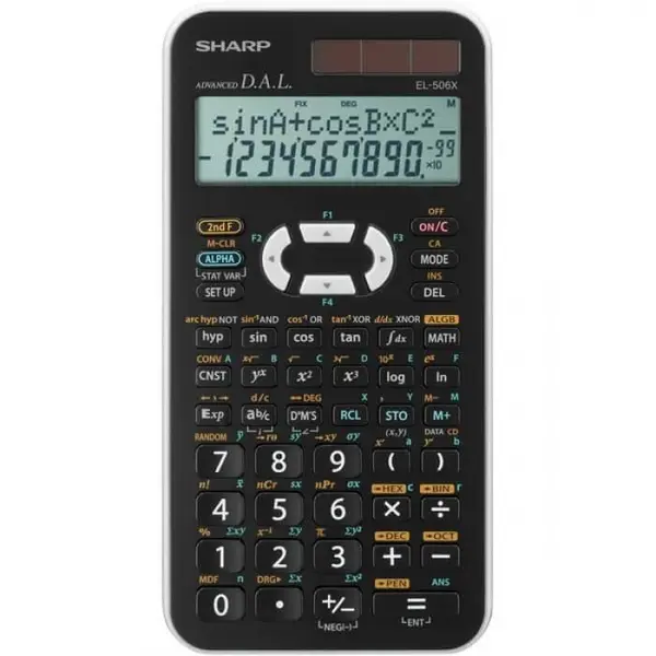 ماشین حساب شارپ مدل EL-506X wh Sharp EL-506X wh Calculator