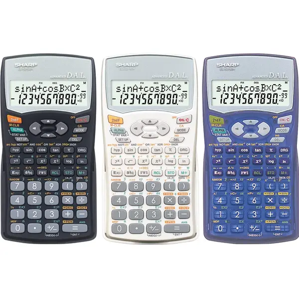 ماشین حساب مهندسی شارپ مدل EL-531WH SHARP EL-531WH Scientific Calculator - 3