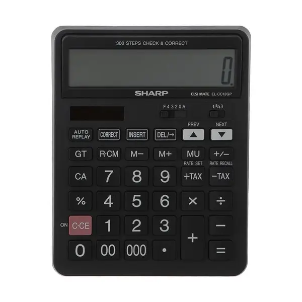 ماشین حساب شارپ مدل EL-CC12GP