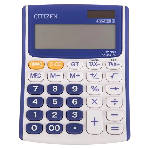 ماشین حساب سیتیزن مدل FC-800NPU Citizen FC-800NPU Calculator - 4