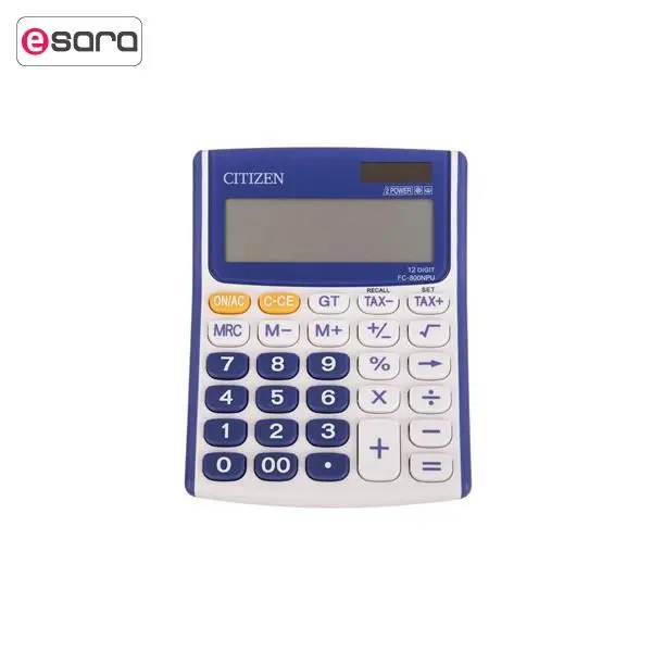 ماشین حساب سیتیزن مدل FC-800NPU Citizen FC-800NPU Calculator - 3