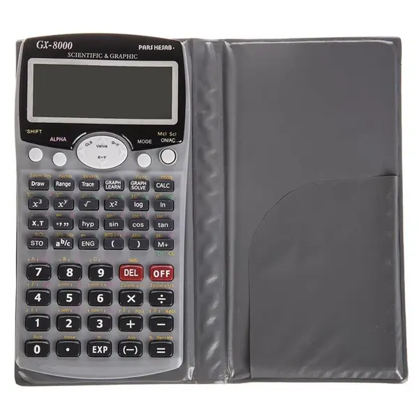 ماشین حساب پارس حساب مدل GX-8000 Pars Hesab GX-8000 Calculator ماشین حساب پارس حساب مدل GX-8000 Pars Hesab GX-8000 Calculator