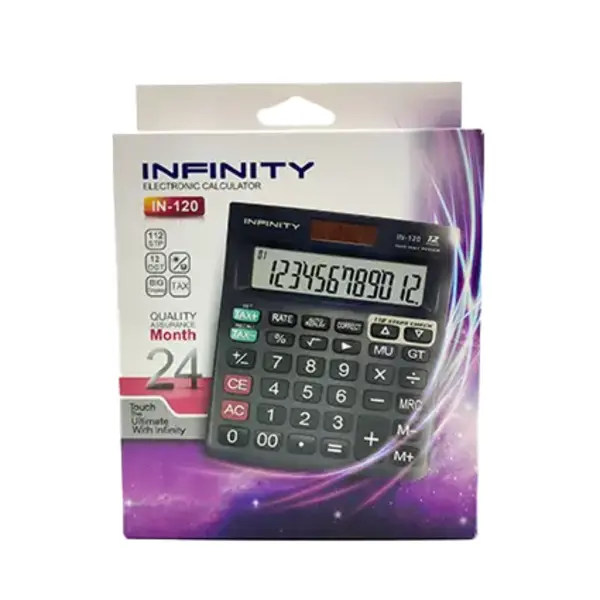 ماشین حساب اینفینیتی مدل IN120