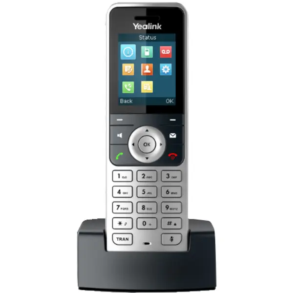 گوشی IP DECT اضافی بی سیم YeaLink مدل W53H Yealink W53H Wireless Phone - 4
