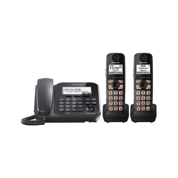 تلفن بی سیم پاناسونیک مدل KX-TG4772 Panasonic KX-TG4772 Wireless Phone - 4