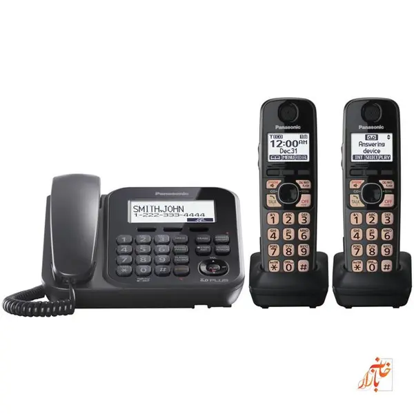 تلفن بی سیم پاناسونیک مدل KX-TG4772 Panasonic KX-TG4772 Wireless Phone - 3