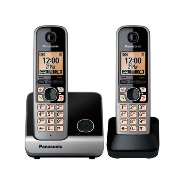 گوشی تلفن بی سیم پاناسونیک مدل KX-TG6712 Panasonic KX-TG6712 Cordless Phone
