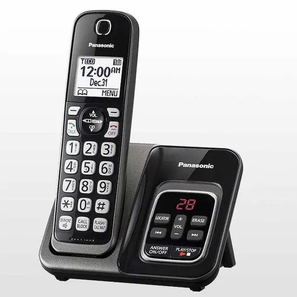 تلفن بی سیم پاناسونیک مدل KX-TGD530M - رنگ: Panasonic Digital Cordless Phone KX-TGD530