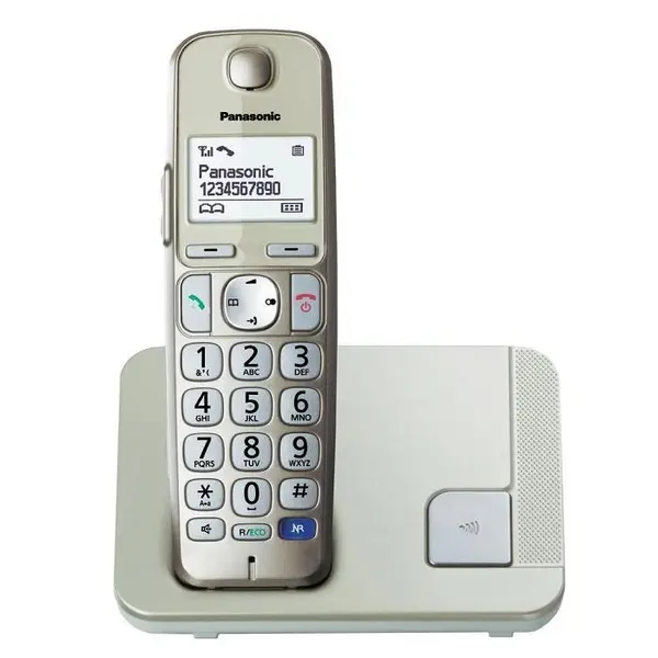 تلفن بی سیم پاناسونیک مدل KX-TGE210 Panasonic KX-TGE210 Wireless Phone - 3