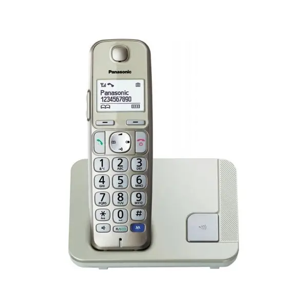 تلفن بی سیم پاناسونیک مدل KX-TGE210 Panasonic KX-TGE210 Wireless Phone - 5