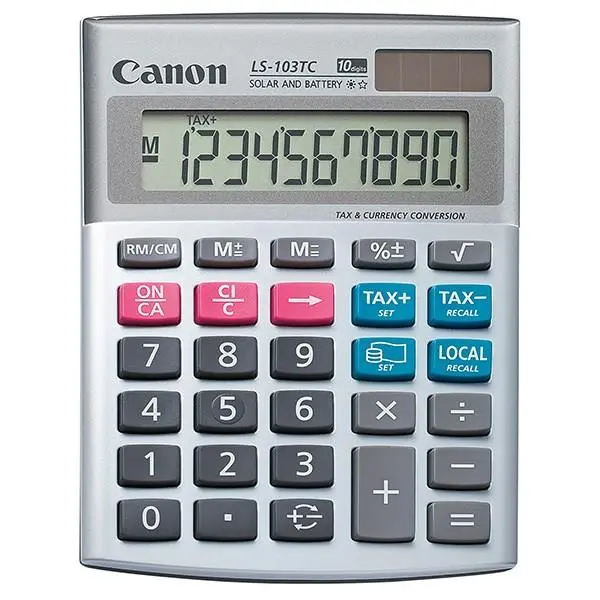 ماشین حساب کانن مدل LS-103TC Canon LS-103TC Calculator