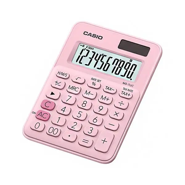 ماشین حساب کاسیو مدل MS-7UC-BU Casio MS-7UC-BU Calculator - 3