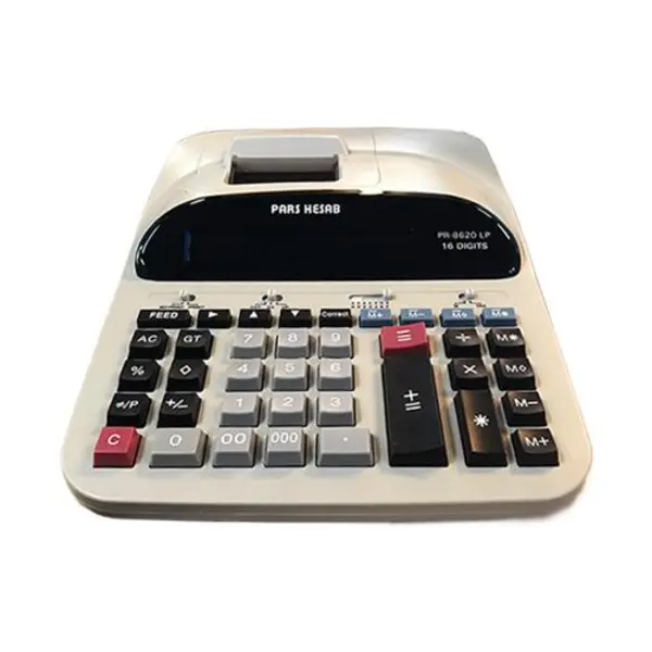 ماشین حساب رومیزی چاپگردار PR-8620LP PARS HESAB PR-8620LP Calculator