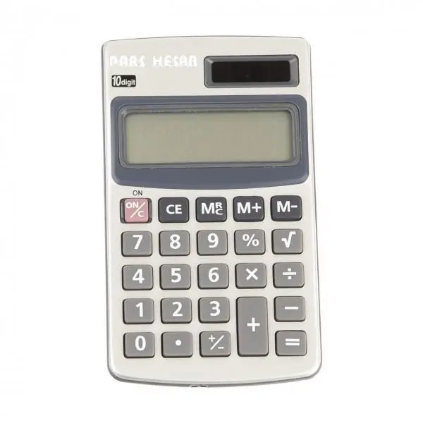 ماشین حساب پارس حساب مدل PS-100L Pars Hesab PS-100L Calculator